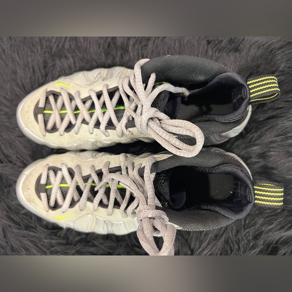 NIKE AIR FOAMPOSITE ONE Silver Volt Camo | Size 11.5M - Picture 2 of 9